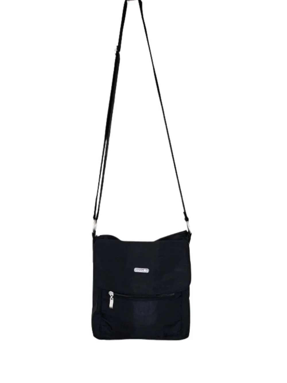 Baggallini Nylon Flap Crossbody Shoulder Bag Purse Travel Organizer Everyday